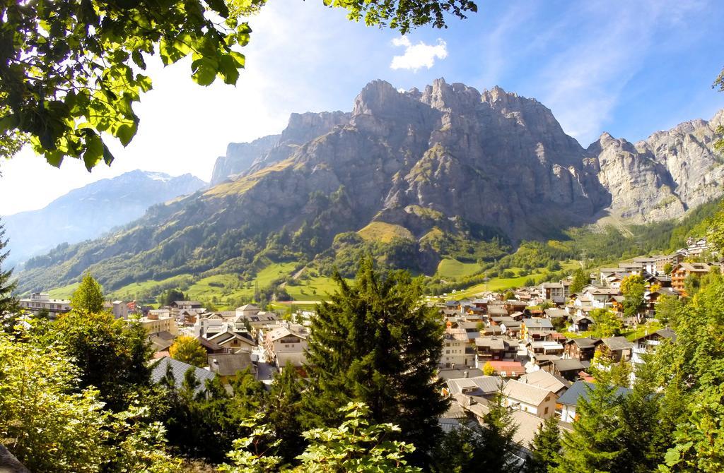 Residence Les Sources Des Alpes Лойкербад Екстериор снимка