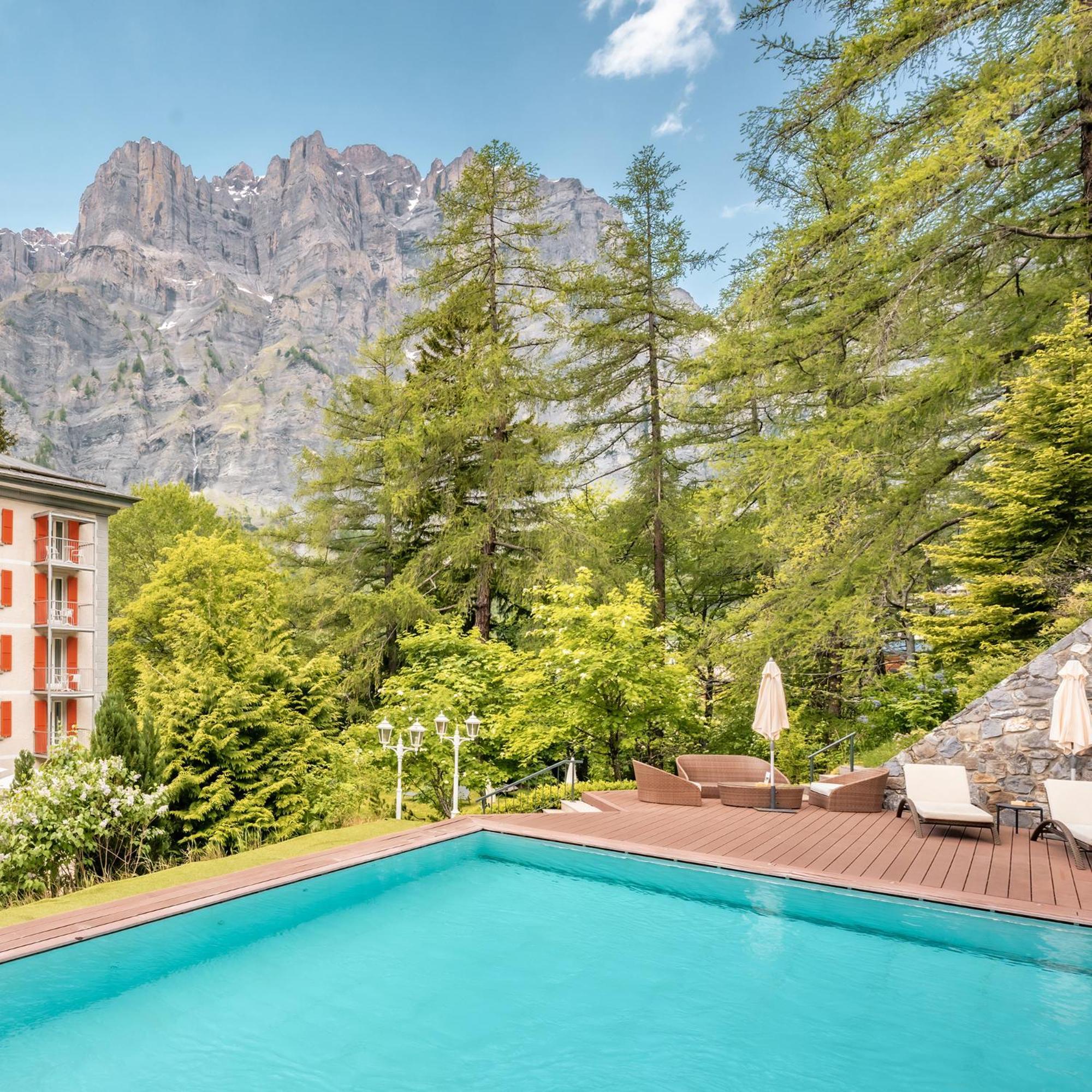 Residence Les Sources Des Alpes Лойкербад Екстериор снимка