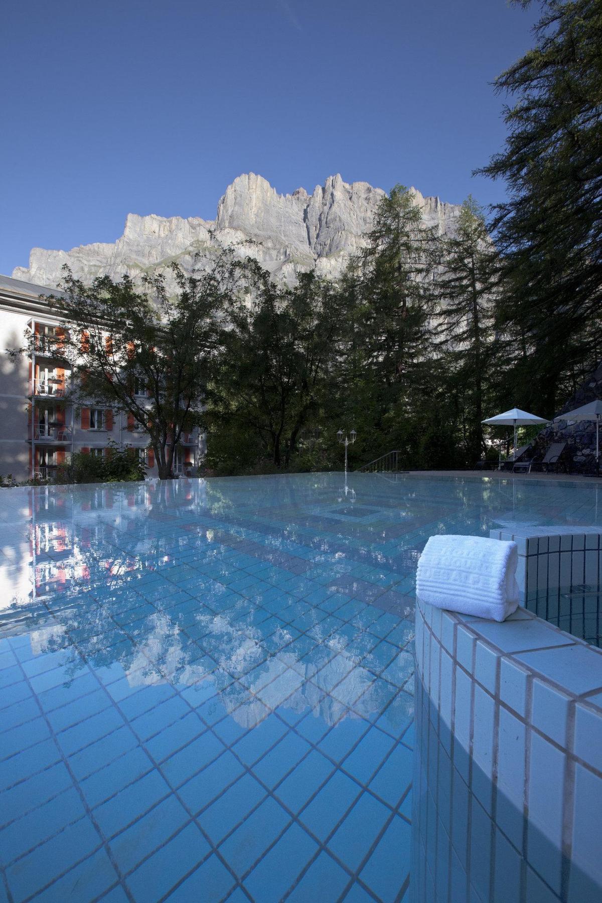 Residence Les Sources Des Alpes Лойкербад Екстериор снимка