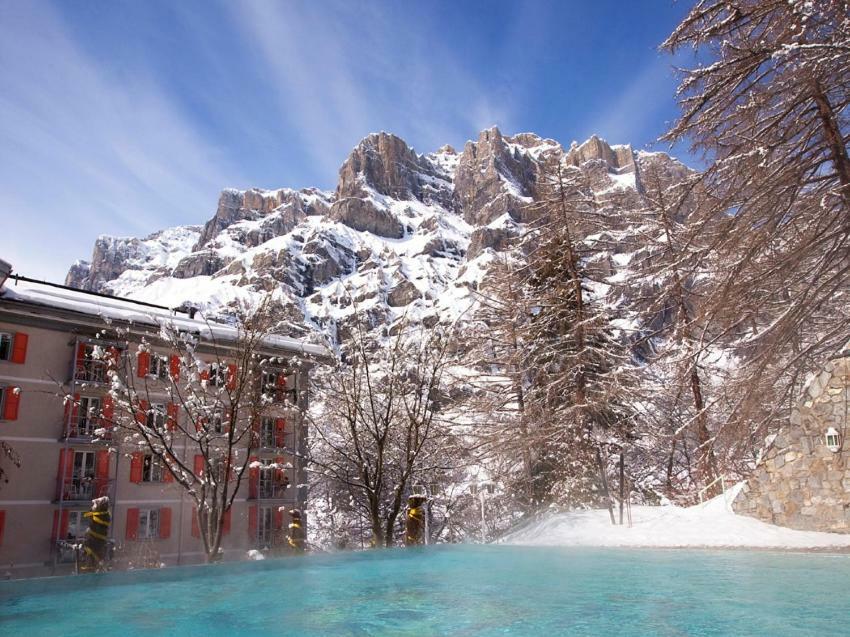 Residence Les Sources Des Alpes Лойкербад Екстериор снимка